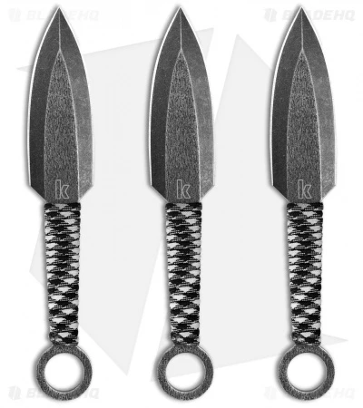 Kershaw Ion Dagger Throwing Knives (Set Of 3) 1747BW 3 Kershaw Ion Dagger Throwing Knives (Set Of 3) 1747BW
