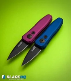 Kershaw Launch 4 CA Legal Automatic Knife Blue (1.9" Black) 7500BLUBLK -Knife Sale Shop kershaw launch 4 purple 7500purblk BHQ 37821 blue 7500blublk BHQ 37820 dl