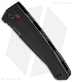 Kershaw Launch 3 Automatic Knife Black Aluminum (3.4" Black) 7300BLK -Knife Sale Shop kershaw launch auto 3 7300blk bottom cm