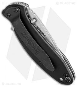 Kershaw Scallion Assisted Opening Knife Black (2.25" Stonewash) 1620SWBLK 7 Kershaw Scallion Assisted Opening Knife Black (2.25" Stonewash) 1620SWBLK -Knife Sale Shop kershaw scallion assisted sw 1620swblk bhq36348 cm side