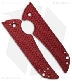 Kershaw Skyline Aluminum Honeycomb Replacement Scales (Red) Allen Putman