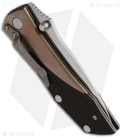 Kizer Cutlery Ki303 Tanto Liner Lock Knife Black G-10 (3.5" Polish) 4 Kizer Cutlery Ki303 Tanto Liner Lock Knife Black G-10 (3.5" Polish) - Image 2