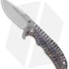 Kizer Cutlery Ki401X1 Flipper Frame Lock Knife Titanium (3.5" Stonewash) -Knife Sale Shop kizer cutlery ki4401xb titanium folder stonewash BHQ 25641 jr