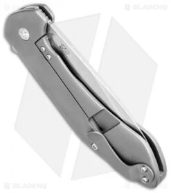 Kizer Matsuoka Kala Flipper Knife Titanium (3.75" Satin) Ki4479 -Knife Sale Shop kizer kala ki4479 BHQ 34539 jr side