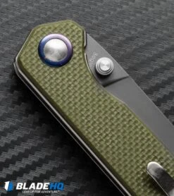 Kizer Azo Vanguard Series Begleiter Knife Green G-10 (3.5" Gray) V4458A2 -Knife Sale Shop kizer vanguard begleiter green g10 v4458a2 detail cm