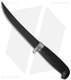 Marttiini Martef Titanium Hunter Black Fixed Blade Knife (5.875" Martef) 186024T