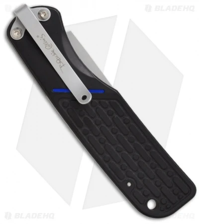Meyerco Blackie Collins Thin Blue Line Automatic Knife (3.2" Black Serr) USA 4 Meyerco Blackie Collins Thin Blue Line Automatic Knife (3.2" Black Serr) USA - Image 2