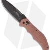 Meyerco 18 X-Ray Spear Point Automatic Knife Brown (3.8" Black) MFXRAY2E