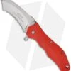 Meyerco Maxx-Q Rescue Spring Assisted Knife Red G-10 (3.13" Bead Blast Serr) 1 Meyerco Maxx-Q Rescue Spring Assisted Knife Red G-10 (3.13" Bead Blast Serr) -Knife Sale Shop meyerco ddr maxx q mvmqresq