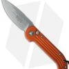 Microtech LUDT Automatic Knife Orange (3.4" Stonewash) 135-10OR -Knife Sale Shop microtech 135 10or cm