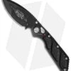 Microtech DOC Killswitch Automatic Knife Aluminum (3.75" Black) 154-1 -Knife Sale Shop microtech killswitch black standard 154 1