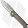 Microtech LUDT Automatic Knife Tan (3.4" Stonewash Serr) 135-11TA -Knife Sale Shop microtech ludt 135 11ta cm