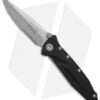 Microtech Aluminum Socom Delta S/E Folding Knife (4" Satin Serr) A159-5 2 Microtech Aluminum Socom Delta S/E Folding Knife (4" Satin Serr) A159-5 -Knife Sale Shop microtech socom delta se satin serr a159 5 black
