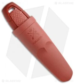 Morakniv Eldris Pocket-Size Fixed Blade Neck Knife Kit Red (2.125" Satin) -Knife Sale Shop morakniv eldris neck knife kit red BHQ 50502 er spine