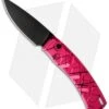 Piranha X Automatic Knife Pink Tactical (3.3" Black) -Knife Sale Shop piranha x pink tactical plain