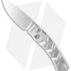 Piranha X Automatic Knife Silver (3.3" Mirror) 2 Piranha X Automatic Knife Silver (3.3" Mirror) -Knife Sale Shop piranha x silver mirror plain cm