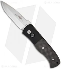 Emerson Pro-Tech CQC7-A Automatic Knife W/ Carbon Fiber (3.25" Stonewash)