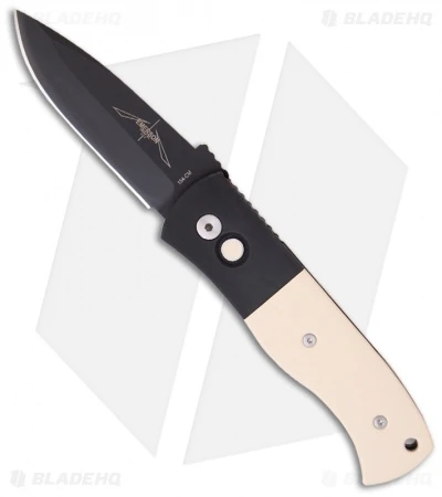 Emerson Pro-Tech CQC7-A Automatic Knife Tuxedo Ivory Micarta (3.25" Black) 3 Emerson Pro-Tech CQC7-A Automatic Knife Tuxedo Ivory Micarta (3.25" Black)