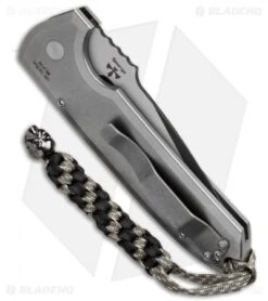 Pro-Tech Les George Rockeye Steel Custom Automatic Knife (3.375" Black CPM 154) 5 Pro-Tech Les George Rockeye Steel Custom Automatic Knife (3.375" Black CPM 154) -Knife Sale Shop protech lg rs 2 rockeye auto les george pearl 2 toned side