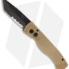 Pro-Tech TR-1.32 Tactical Response Automatic Tanto Knife (Black SER) -Knife Sale Shop protech tr 1 32 tactical response 1 desert sand serr