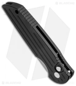 Pro-Tech TR-3 Tactical Response Automatic Knife Grooved Left-Handed (3.5" SW) -Knife Sale Shop protech tr 3 l 1 bottom cm