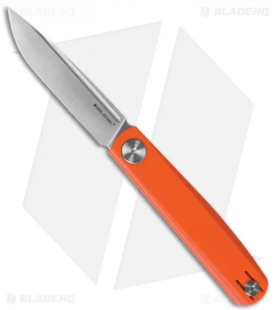 Real Steel Hel Gslip Slip Joint Knife Orange G-10 (3.5" Satin) 7842 3 Real Steel Hel Gslip Slip Joint Knife Orange G-10 (3.5" Satin) 7842