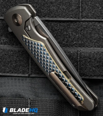 Reate Knives Wave Frame Lock Knife Titanium (3.375" Stonewash) 5 Reate Knives Wave Frame Lock Knife Titanium (3.375" Stonewash) - Image 3