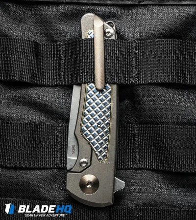 Reate Knives Wave Frame Lock Knife Titanium (3.375" Stonewash) 10 Reate Knives Wave Frame Lock Knife Titanium (3.375" Stonewash) - Image 8