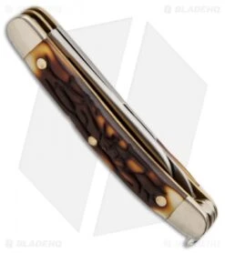 Schrade Uncle Henry Gambler Knife 2.75" Staglon 707UH 5 Schrade Uncle Henry Gambler Knife 2.75" Staglon 707UH -Knife Sale Shop schrade 707uh uncle henry gambler folder side