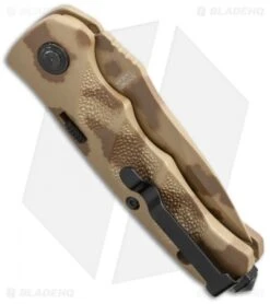 Schrade Mini Extreme Survival Tanto Automatic (2.5" Desert Camo) SC60MDT -Knife Sale Shop schrade sc60mds side cm