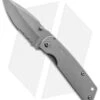 Schrade Mini Drop Point Frame Lock Knife (2.625" Gray Serr) SCH303MS 1 Schrade Mini Drop Point Frame Lock Knife (2.625" Gray Serr) SCH303MS -Knife Sale Shop schrade sch303ms