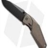 Schrade Clip Point Spring Assisted Knife Brown (3.375" Black Plain) SCHA5BR -Knife Sale Shop schrade scha5br 2