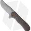 Doc Shiffer Recon Frame Lock Flipper Knife Bronze/Blue Ti (3.5" Stonewash) -Knife Sale Shop shiffer recon bronze blue ti sw bhq 36355 cm