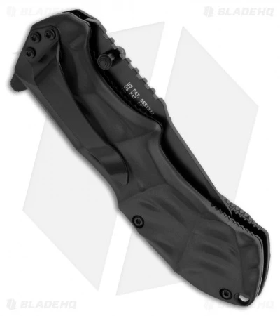 Smith & Wesson Black Ops SWBLOP3 Gray Spring Assisted Knife (3.35" Black Plain) 4 Smith & Wesson Black Ops SWBLOP3 Gray Spring Assisted Knife (3.35" Black Plain) - Image 2