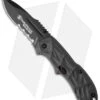 Smith & Wesson Small Black Ops SWBLOP3SMS Drop Point Knife (2.5" Serr) 2 Smith & Wesson Small Black Ops SWBLOP3SMS Drop Point Knife (2.5" Serr) -Knife Sale Shop smith wesson small black os swblop3sms