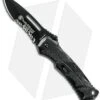 Smith & Wesson Small Black Ops SWBLOP2SMBS Drop Point Knife (2.6" Serr) -Knife Sale Shop smith wesson swblop2smbs