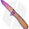 SOG Twitch II Spring Assisted Knife (2.65" Rainbow) TWI-11 -Knife Sale Shop sog folding rainbow twitch ii twi 11