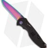 SOG Flash I Spring Assisted Knife Black Handle (2.5" Spectrum) RFSA-7 1 SOG Flash I Spring Assisted Knife Black Handle (2.5" Spectrum) RFSA-7 -Knife Sale Shop sog rfsa 7 flash 1 rainbow