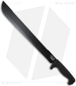 SOG SOGfari Machete Fixed Blade Knife (18" Black) MC-02