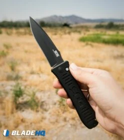 SOG Spec Elite II Automatic Knife (4" Black) SE-62 9 SOG Spec Elite II Automatic Knife (4" Black) SE-62 -Knife Sale Shop sog spec elite ii se 62 BHQ 8486 dl