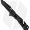 SOG Trident Elite Tanto Spring Assisted Knife (3.7" Black) TF104 -Knife Sale Shop sog tf104 bx trident elite tini tanto jm