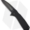 SOG Twitch XL Tactical Spring Assisted Knife (3.25" Black Plain) TWI-21 -Knife Sale Shop sog twitch xl black tini twi 21