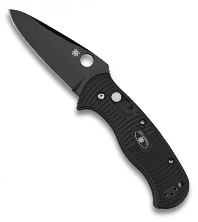 Spyderco Citadel Automatic Knife 83mm (3.25" Black) C119BKP 3 Spyderco Citadel Automatic Knife 83mm (3.25" Black) C119BKP