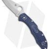 Spyderco Kahr Arms Delica 4 Knife Denim Blue FRN (2.5" Bead Blast) C11KAPDB