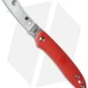 Spyderco Roadie Slip Joint Knife Red FRN (2.1" Satin) C189PRD