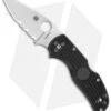 Spyderco Native 5 Lightweight FRN Knife Black (3" Satin Serr CPM-S30V) C41PSBK5 2 Spyderco Native 5 Lightweight FRN Knife Black (3" Satin Serr CPM-S30V) C41PSBK5 -Knife Sale Shop spyderco c41psbk5 cm bhq 30197 jr 1