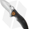 Spyderco Rubicon Flipper Liner Lock Knife Carbon Fiber (3" Satin) C187CFP