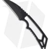 TOPS Knives Cuma Hiss Neck Knife (2.5" Black) HISS-01 -Knife Sale Shop tops cuma hiss hiss 01 tphiss01