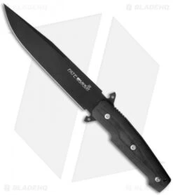 Viper Knives Fate Knife Fixed Blade W/ Black Micarta (6.75" Black) VT4005BKCN