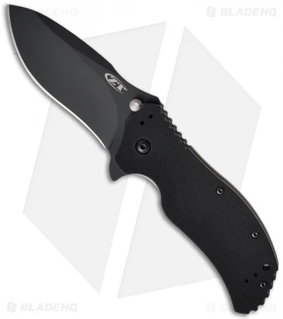Zero Tolerance 0350 Assisted Opening Knife Black G-10 (3.25" Black) ZT 3 Zero Tolerance 0350 Assisted Opening Knife Black G-10 (3.25" Black) ZT